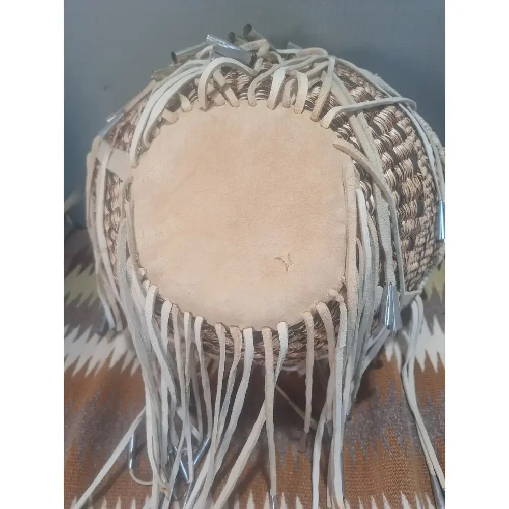 Vintage San Carlos Apache Burden Basket Helen Bonita Heard Museum Provenance